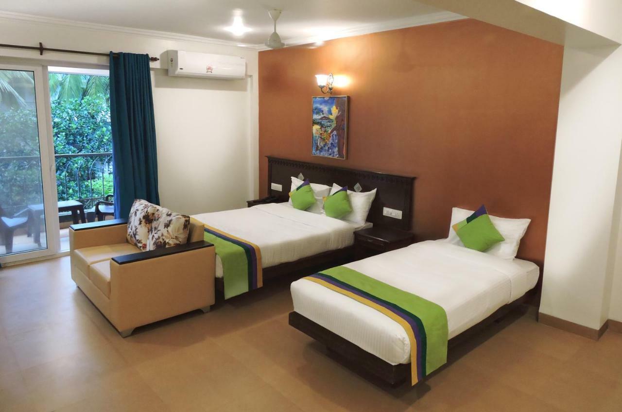 Treebo Premium Dona Eliza, 700 Metres From Calangute Beach Eksteriør billede